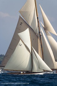 01 10 2006 - Saint Tropez (Fr) - Voiles de Saint Tropez 2006 - Arrivée de la Coupe du Yacht Club de France