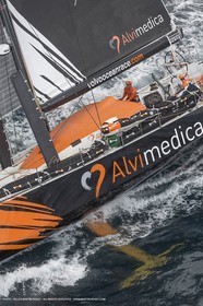 11 10 2014, Alicante (ESP), Volvo Ocean Race 2014-15, Team Alvimedica