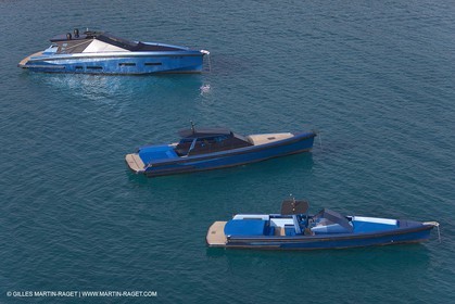 14 10 2008 - Cannes (FRA, 06) - Super yachts - motoryachts - Wally yachts - Wallypower 64 - Wallypower 48 - Wally tender