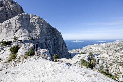 30 04 2009 - Marseille (FRA, 13) - Les Calanques - At the Col de la Candelle