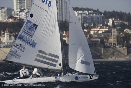 09-07-07 - ISAF SAILING WORLD CHAMPIONSHIPS - CASCAIS 2007 - DAY 6 - star - FRANCE - Xavier Rohart   Pascal Rambeau