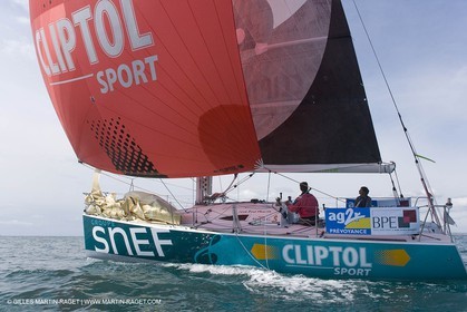 27 03 08- La Grande Motte- (FRA,34) Transat AG2R 2008- Jean-Paul Mouren- Laurent Pellecuer