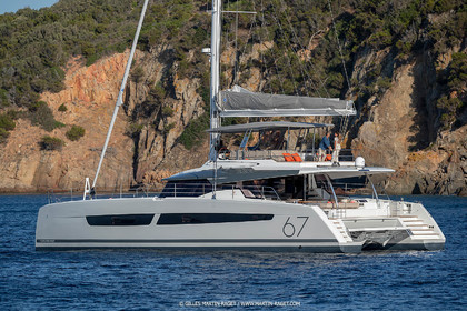 30 08 2018, Porto Vecchio (FRA, South Corsica) Chantier Fountaine-Pajot, Alegria 67