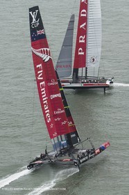 23 07 2013 - San Francisco (USA,CA) - 34th America's Cup - Louis Vuitton Cup - Race Day 9 - Emirates New Zealand Vs Luna Rossa