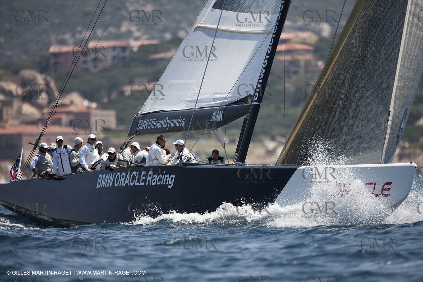 19 05 2010 - La Maddalena (ITA, Sardinia) Louis Vuitton Trophy - BMW ORACLE Racing - Training