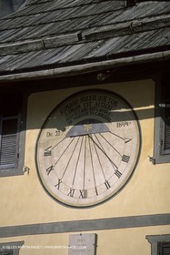 France - Southern Alps - Solar clocks