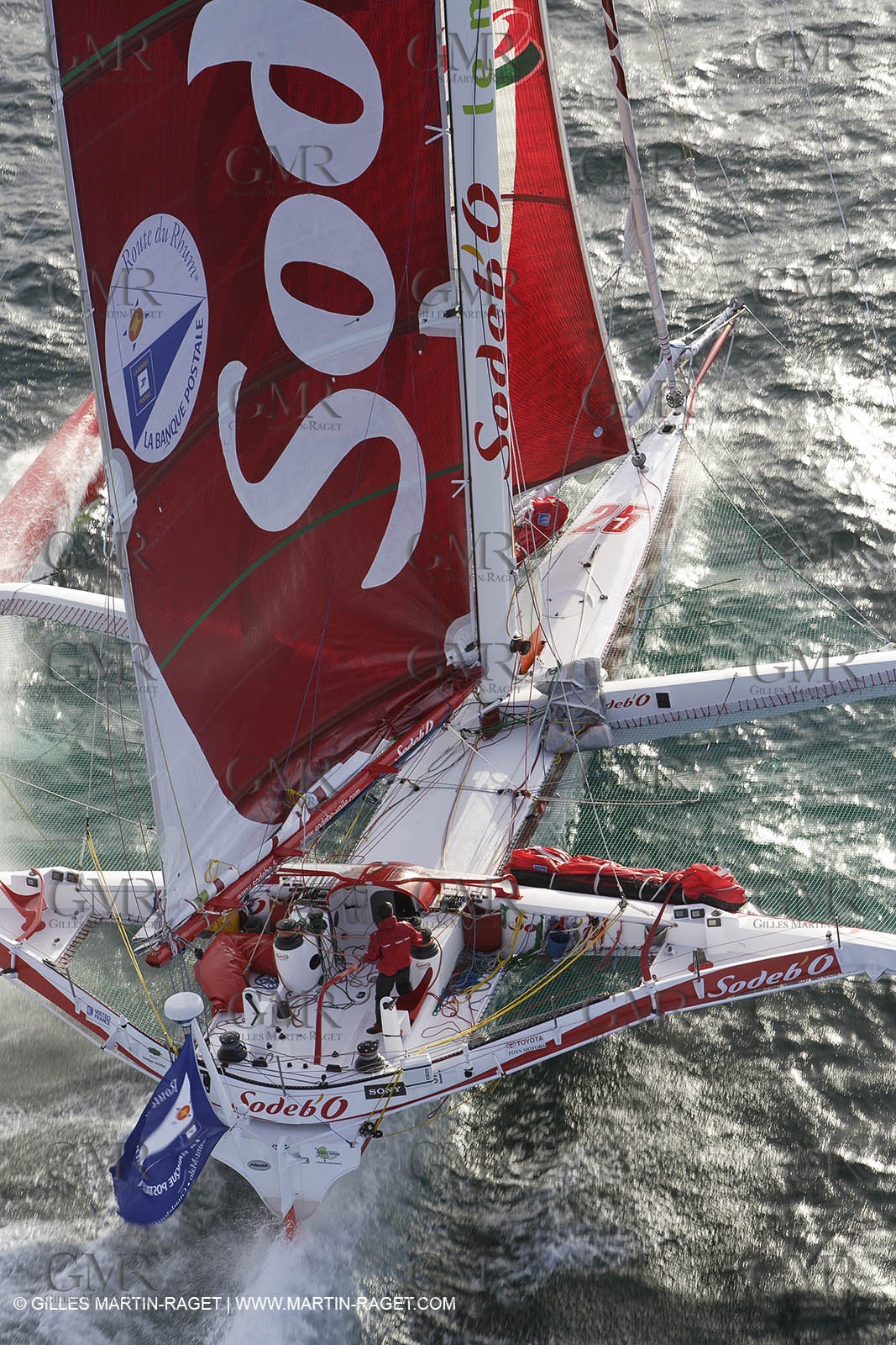 11 10 2008  -Lorient (FRA)  -  Multis Orma - Sodebo (Thomas Coville) - Route du Rhum 2006 training