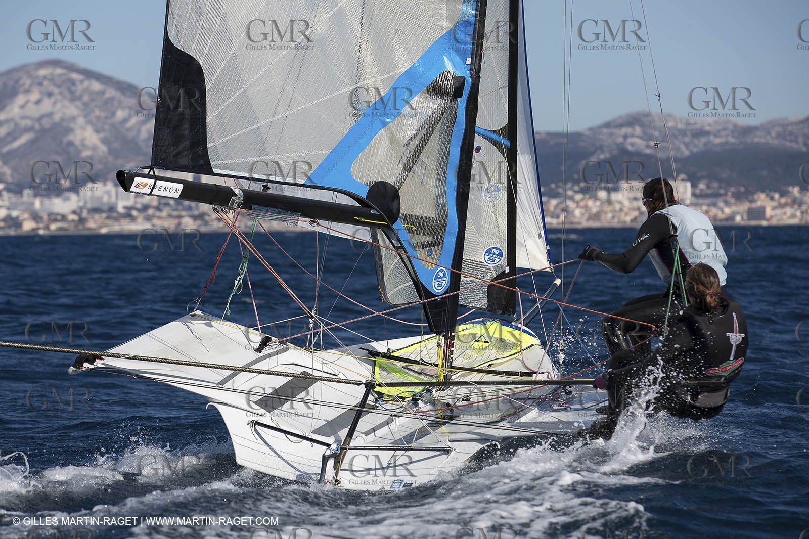 21 03 2013 - Marseille (FRA,13) - 49er FX test