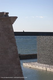 11 01 2013 - Marseille (FRA,13) - Marseille Provence 2013, Capitale européenne de la Culture, Ewplanade du J4, MUCEM et Villa Méditerrannée