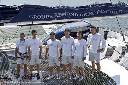 02 07 2012 - Newport (RI) - Départ du prologue de la Krys Ocean Race disputé sur le parcours Newport-New York