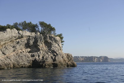 France, Provence, Lirroal Var, rade de Toulon, Cap Brun