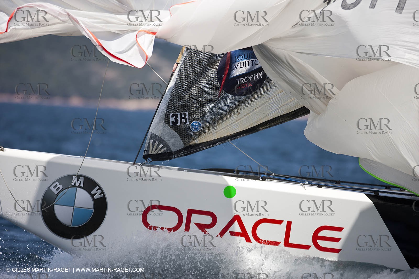 19 05 2010 - La Maddalena (ITA, Sardinia) Louis Vuitton Trophy - BMW ORACLE Racing - Training
