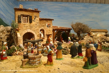 Great crib from les Saintes Maries de la mer (FRA, 13) for Christmas, December 2010