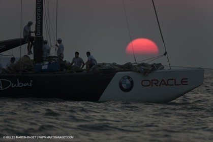 14 11 2010 - Dubai (UAE) - Dubai Louis Vuitton Trophy -  BMW ORACLE Racing - Race Day 1