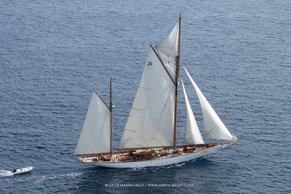 04 10 2025, Saint-Tropez (FRA), Les VoIles de Saint-Tropez 2025, Race Day 6