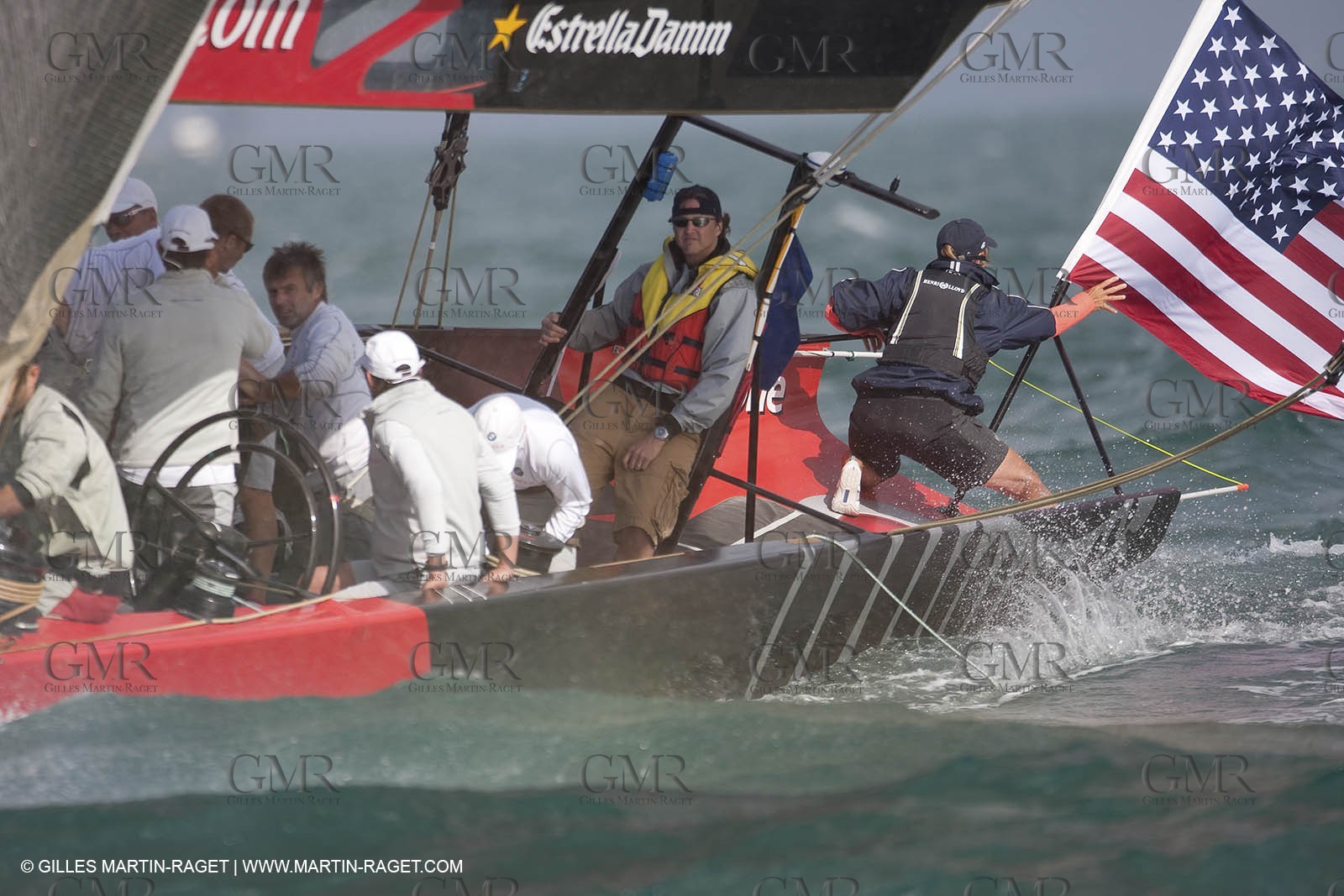 05 02 2009 - Auckland (NZL) -  Louis Vuitton Pacific Series -  Racing Day 4 - Round Robin 2