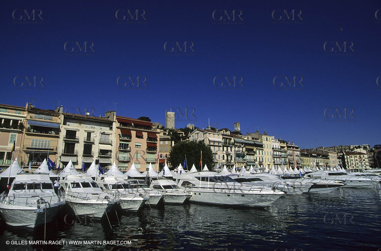Cannes Old Port - Cruising Boat Festival.