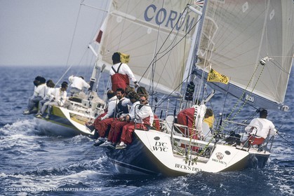 Sailing, Yacht Racing, Admiral's Cup, Cowes Week, Cowes (UK, IOW)
