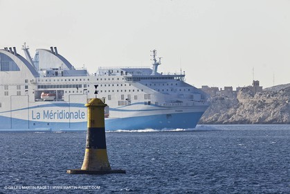 14 01 2012 - Marseille (FRA,13) - La Meridionale shipping company - the Piana off Marseille and the Calanques