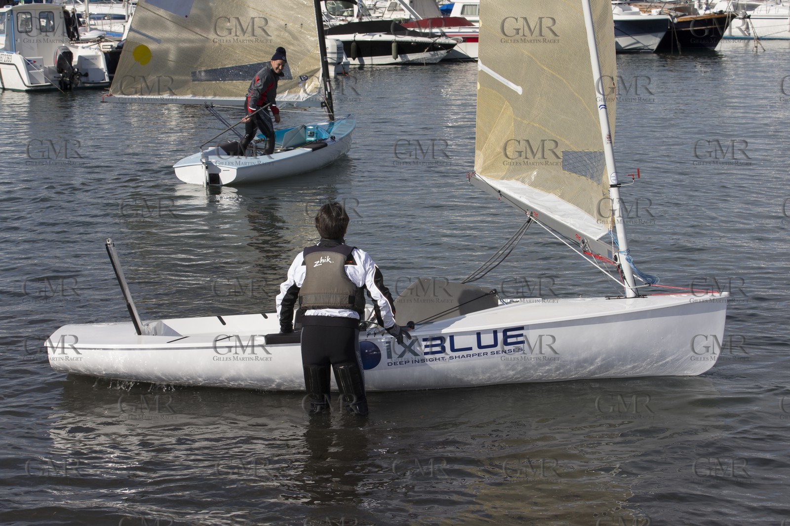 14 02 2014,  Cannes (FRA,06), FINN Cannes International Sailing week