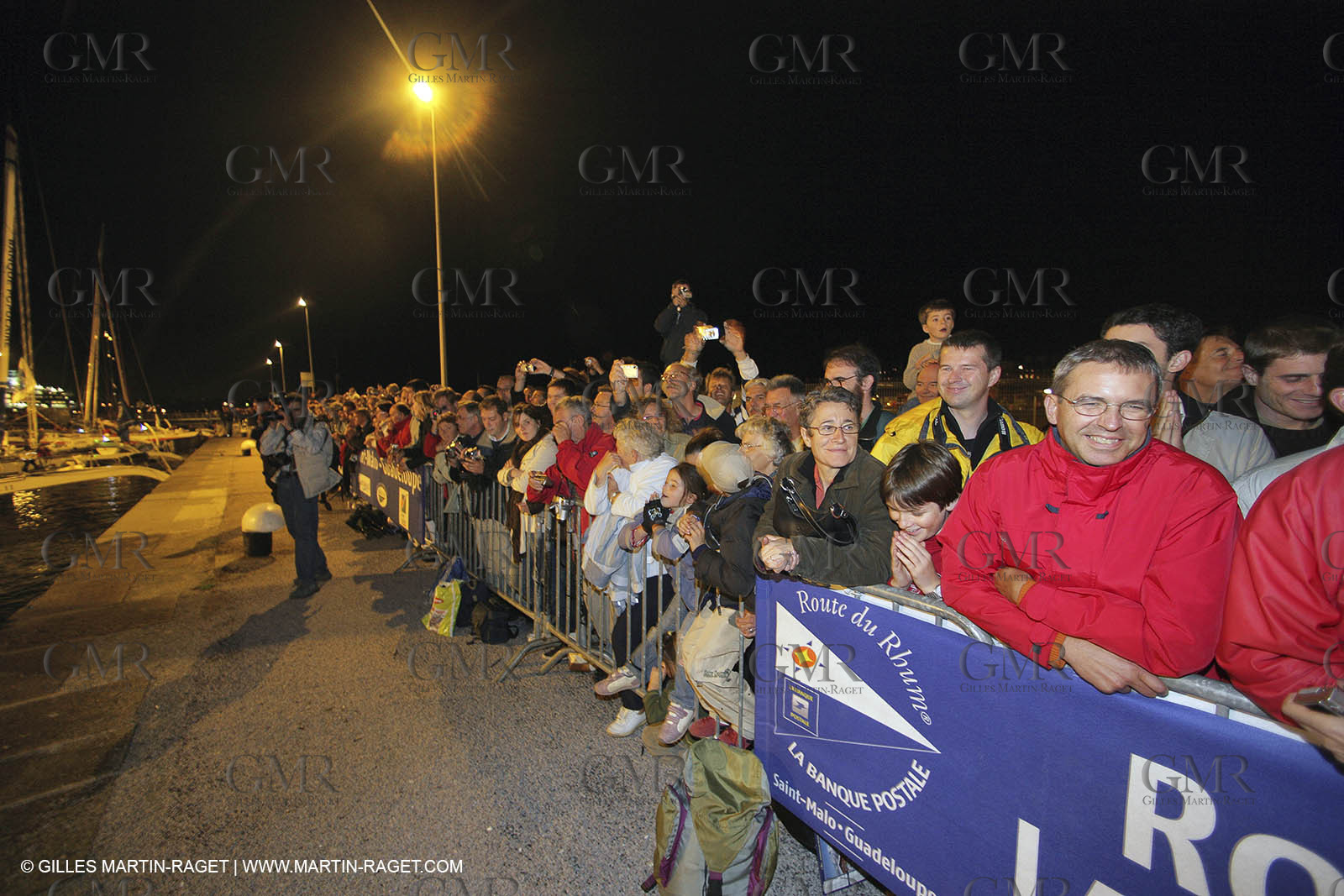27 10 2006 - Saint Malo (FRA) - Route du Rhum 2006 - Thomas Coville - Sodeb'O - Lock passage