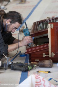 13 03 2010 - La Ciotat (FRA,13) - Mariska - finitions au Charpentiers Réunis