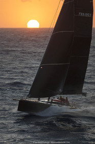09 10 2017, Calvi (FRA,20), VOR 70 Babsy, Tentative de record autour de la Corse à la voile, skipper Franck Cammas
