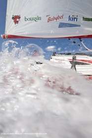 13 03 2010 -  La Grande Motte   Port Camargue (FRA) - Groupe Bel - Kito de Pavant   Sebastien Audigane training for Transat AG2R
