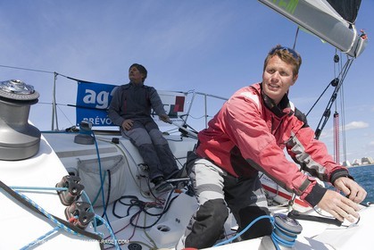 27 03 08- La Grande Motte- (FRA,34) Transat AG2R 2008- Jean-Paul Mouren- Laurent Pellecuer