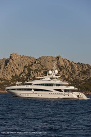 18 08 2011 - La Maddalena (ITA, Sardinia) - Motor yacht Inception