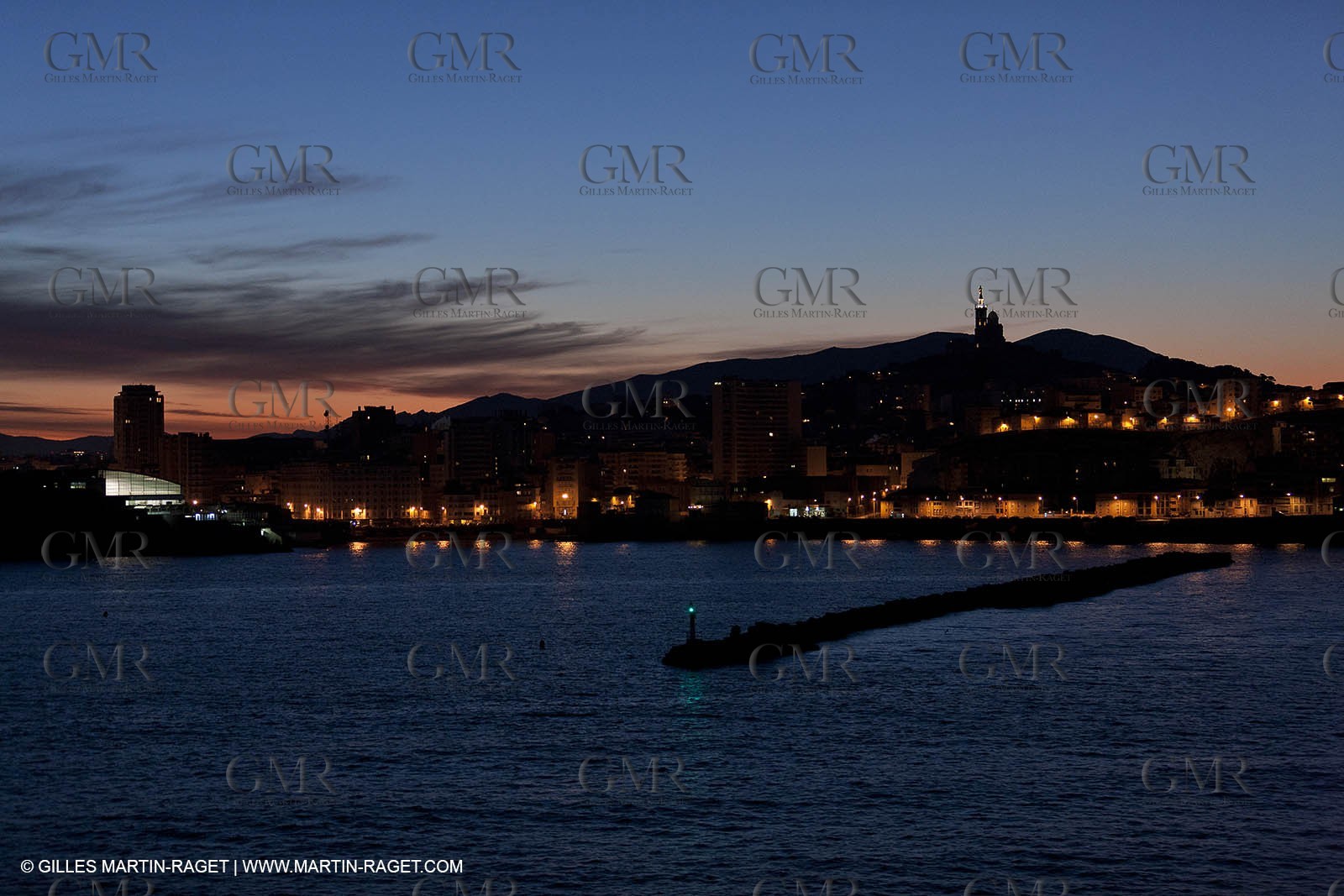 17 02 2012 - Marseille (FRA,13) - Arrival in Marseille harbour onboard ferry Piana (La Meridionale Corp.)