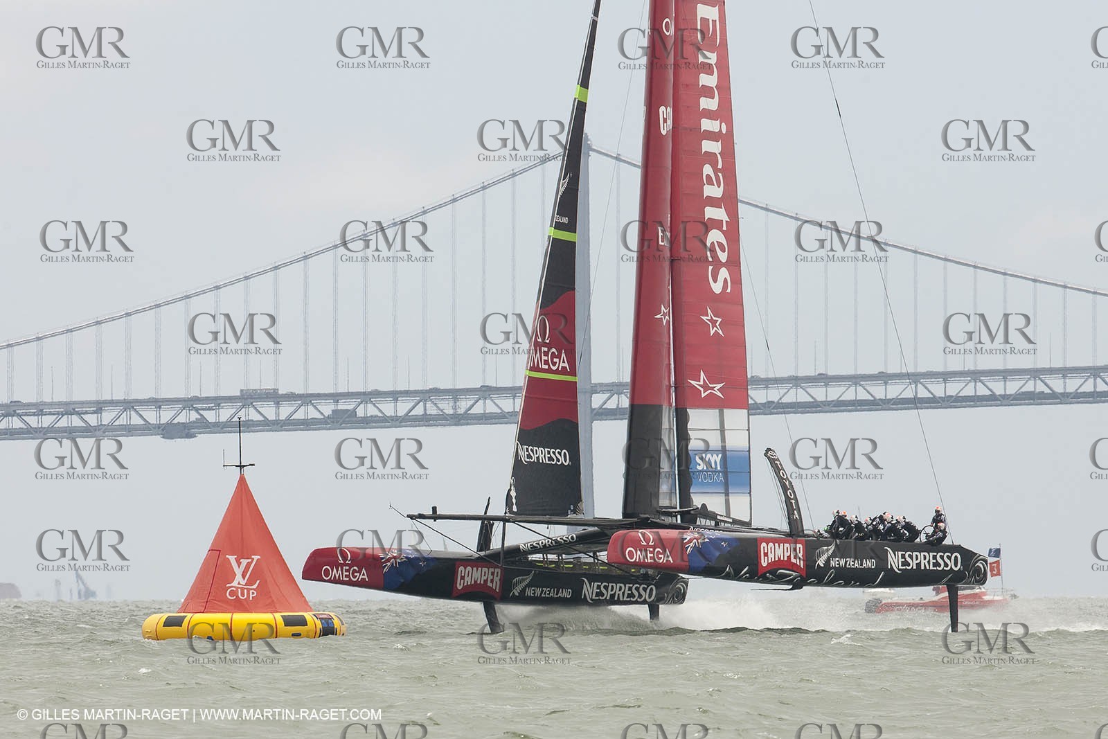 14 07 2013 - San Francisco (USA,CA) - 34th America's Cup - Louis Vuitton Cup - Round Robin - Race Day 5 - ETNZ Vs Artemis Racing (DNS)
