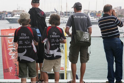 27 06 2007-Valencia (Spain)- 32nd America's Cup - Final Match - Day 4 - Alinghi vs Emirates Team New Zealand -