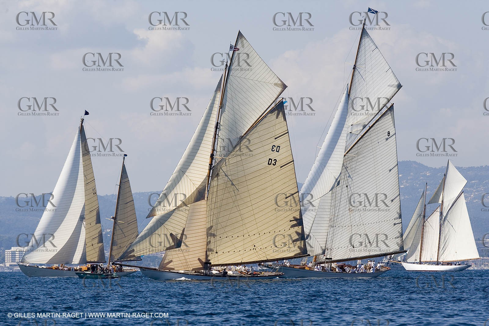 Sailing, Classic yachts, Regates Royales Cannes 2006
