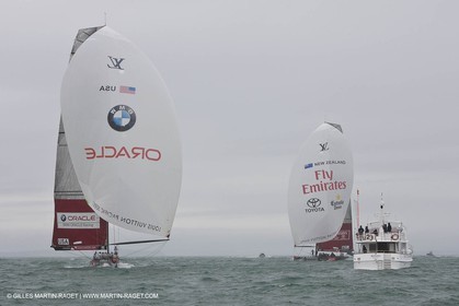 09 02 2009 - Auckland (NZL) -  Louis Vuitton Pacific Series -  Racing Day 9 - Round Robin 2