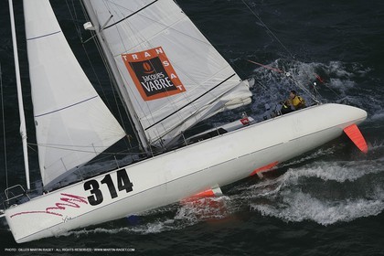 Transat Jacques Vabre 2005, départ des monocoques