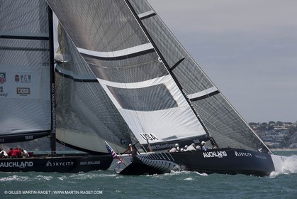 31 01 2009 - Auckland (NZL) - Louis Vuitton Pacific Series - Racing Day 2