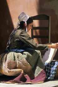 Boutis - cloths from Provence - Souleiado museum - Tarascon (FRA,13)