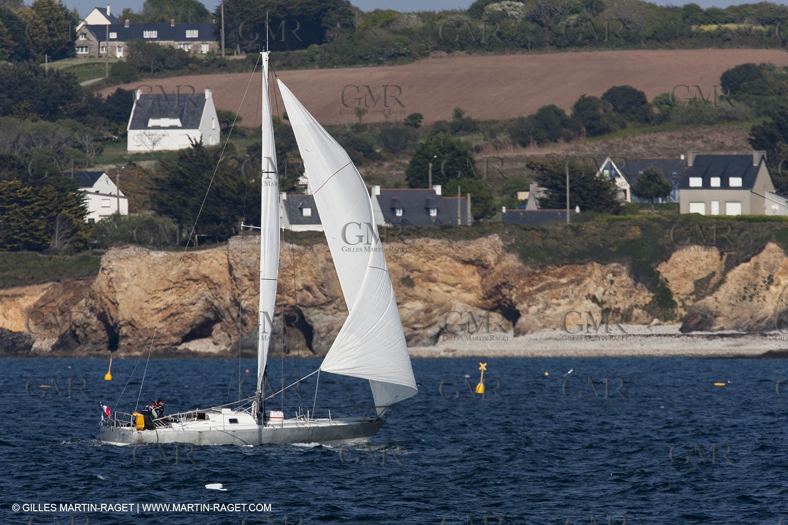 19 05 2010 - Brest (FRA,29) -  Pen Duick V in the Brest straight