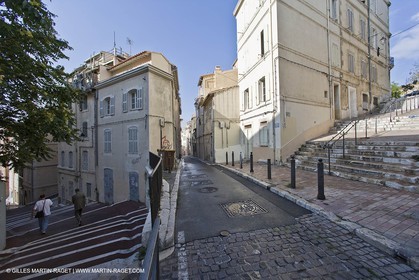 31 08 2007  - Marseille (FRA, 13) - Le Panier neighborhood (historical and original heart of Marseille)