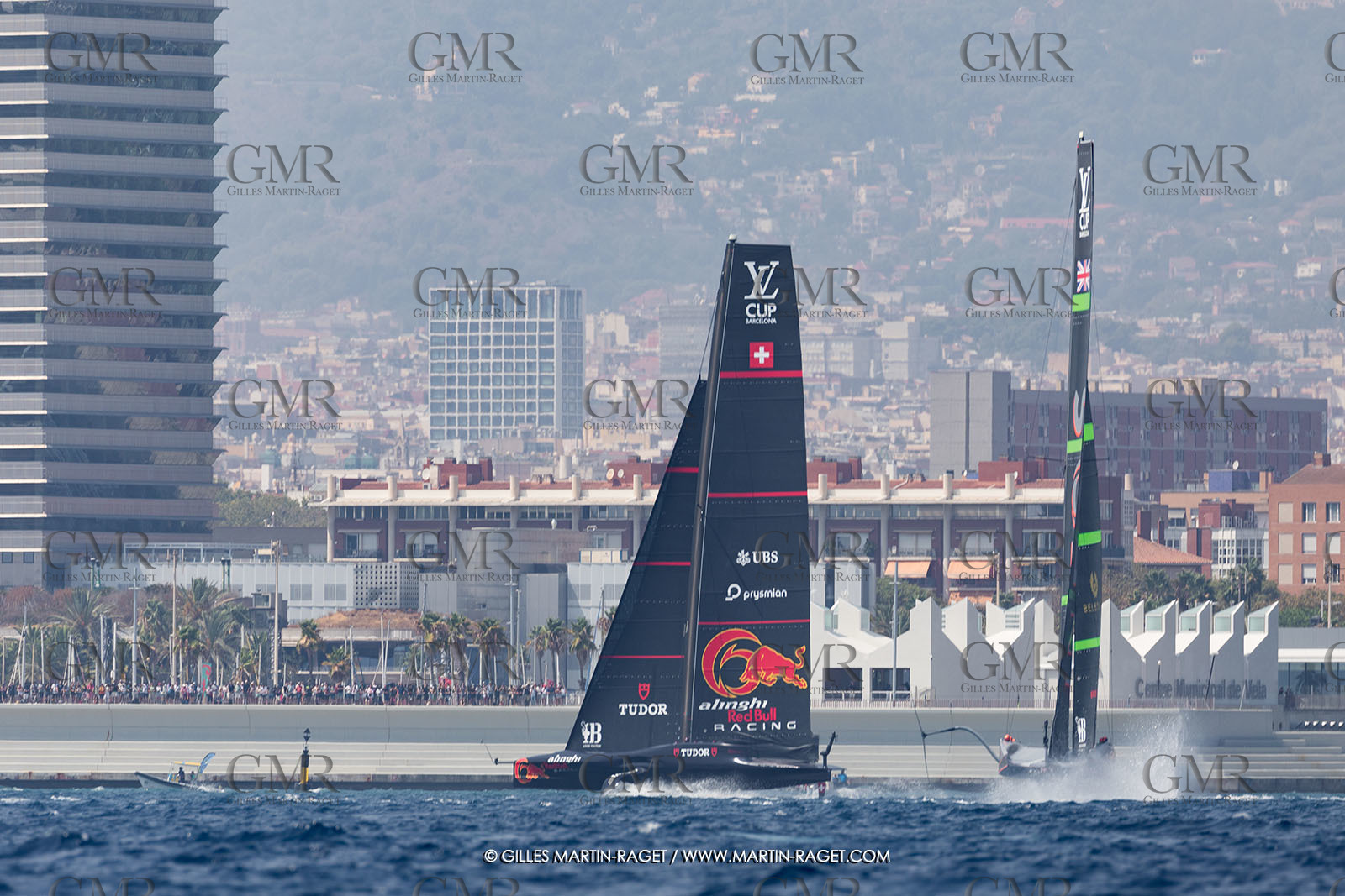 24 08 2024, Barcelona (ESP), Louis Vuitton 37th America's Cup, Louis Vuitton Prelilinary Regatta, Race Day 3