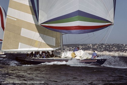 America's Cup, Fremantle 1987, French Kiss, Freedom devant Sète