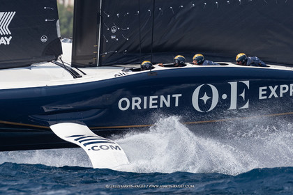 22 08 2024, Barcelona (ESP), Louis Vuitton 37th America's Cup, Louis Vuitton Preliminary Regatta, Race Day 1