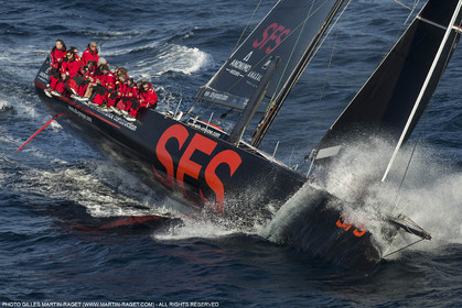 24 mars 2016   Marseille (FRA,13), SFS II (skipper Lionel Péan), dernière sortie d'entraînement avant la SNIM