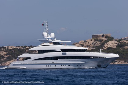 18 08 2011 - La Maddalena (ITA, Sardinia) - Motor yacht Inception