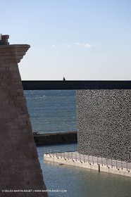 11 01 2013 - Marseille (FRA,13) - Marseille Provence 2013, European capital of Culture, J4 Esplanade, MUCEM Museum and Villa Mediterranée.