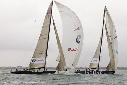 06 08 2010 - Cowes (UK, IOW) - The 1851 Cup -  BMW ORACLE Racing - Day 4.