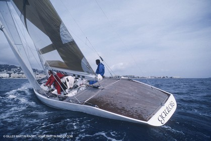 Sailing, Classic Yachts, 8 m JI, Cannes régates Royales, Gaulois