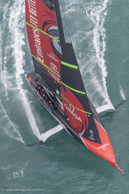 10 12 2020 - Auckland (NZL) - 36th America's Cup - Practice Sessions - Day 2 - Emirates Team New Zealand