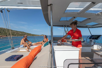 30 08 2018, Porto Vecchio (FRA, South Corsica) Chantier Fountaine-Pajot, Alegria 67